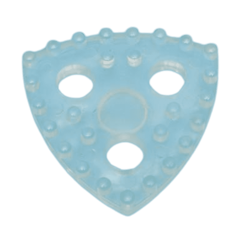 Triangular Sieve Cleaner with Plastic Studs