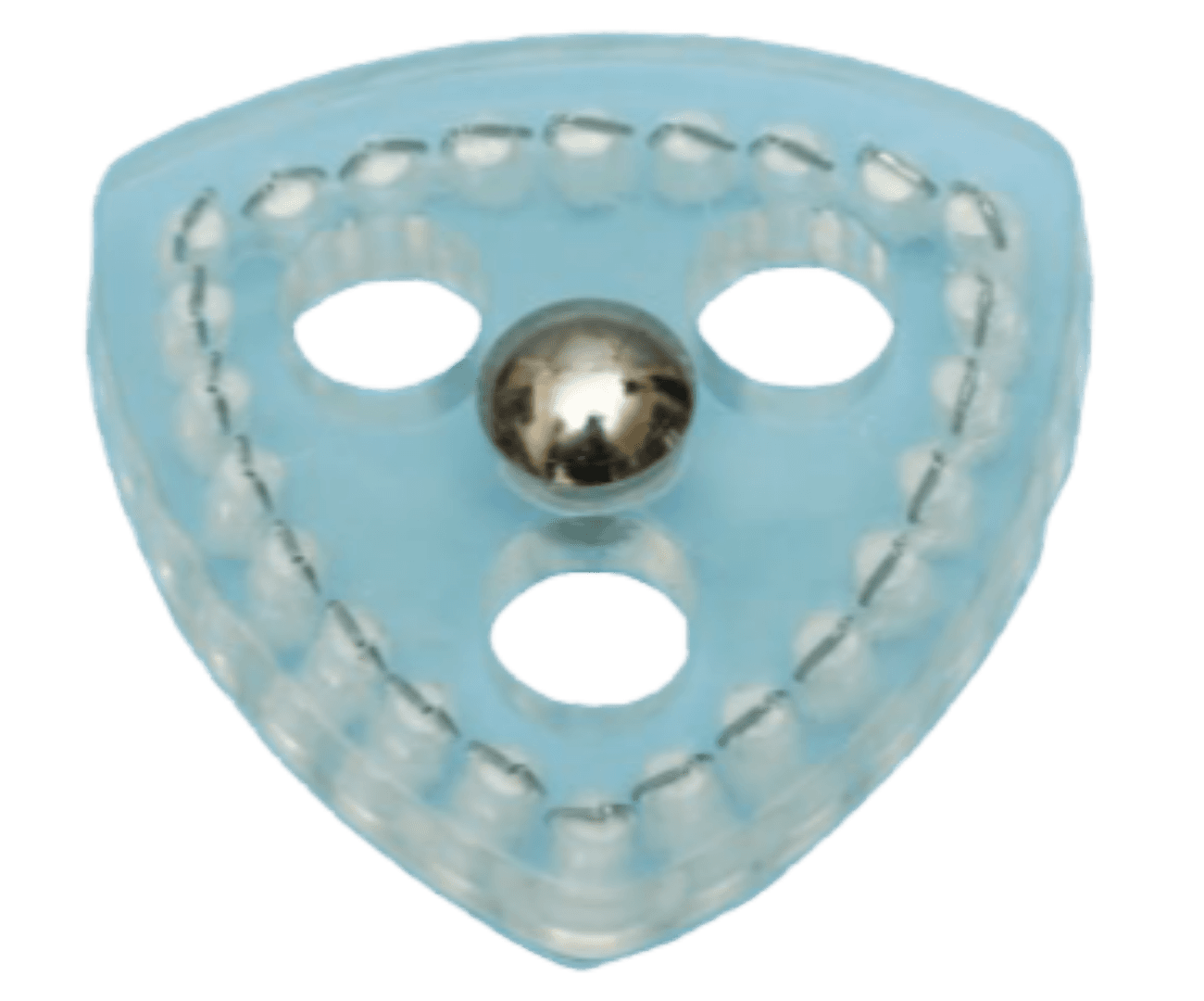 Improved Triangular Sieve Cleaner With Nylon Brush