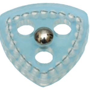 Improved Triangular Sieve Cleaner With Nylon Brush