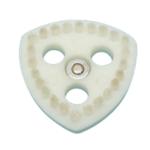 Triangular Sieve Cleaner with Nylon Brush