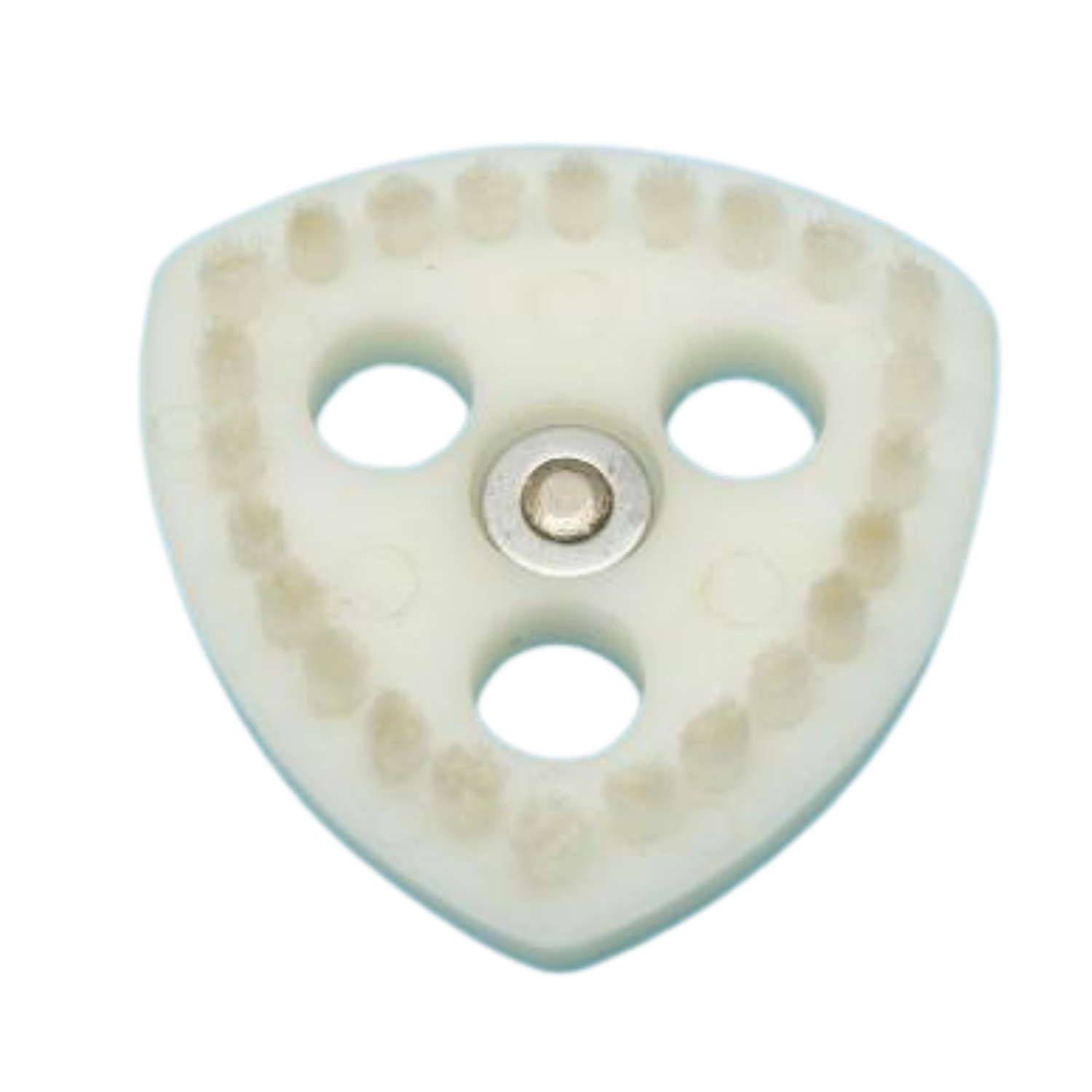 Triangular Sieve Cleaner with Nylon Brush