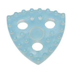 Triangular Sieve Cleaner with Plastic Studs